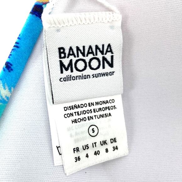 Banana moon Women's Multicolor Maho Seasalt Triangle Swim Top Size S - Picture 8 of 9
